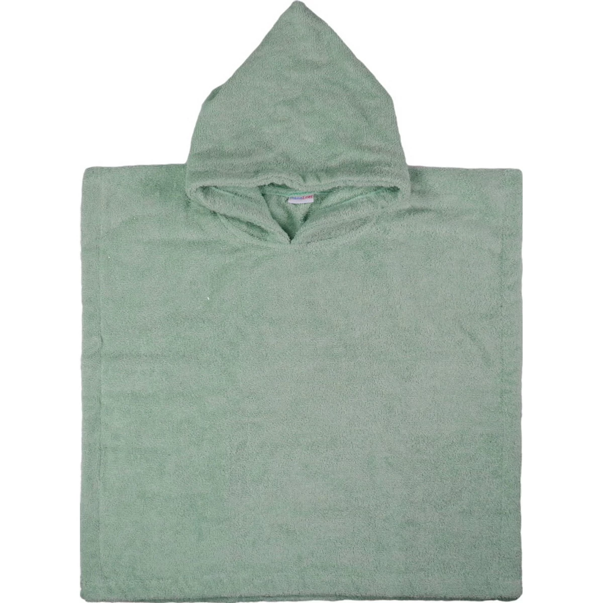 MamaLoes Badstof Stone Green Baby Poncho ML5287
