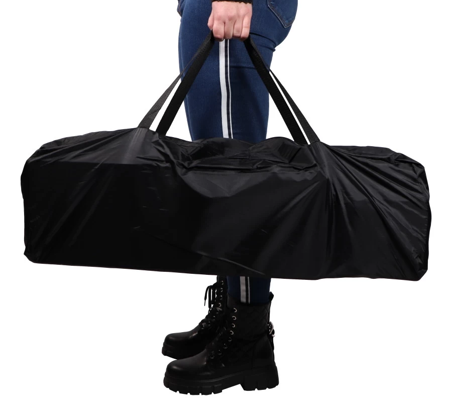 Ding Deluxe Black Campingbedje Incl. Bodemverhoger - Afbeelding 14