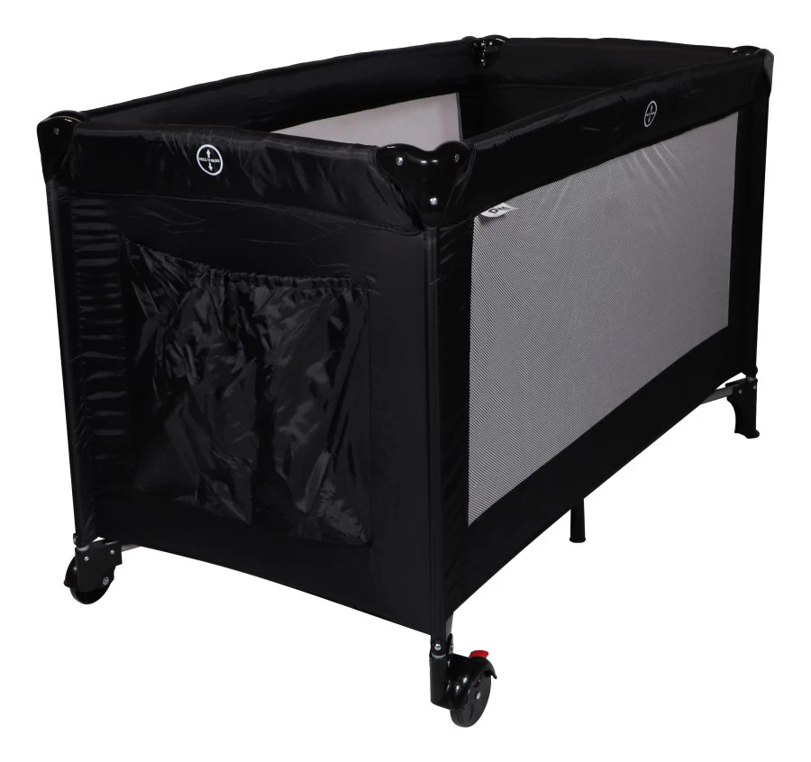 Ding Deluxe Black Campingbedje Incl. Bodemverhoger - Afbeelding 3