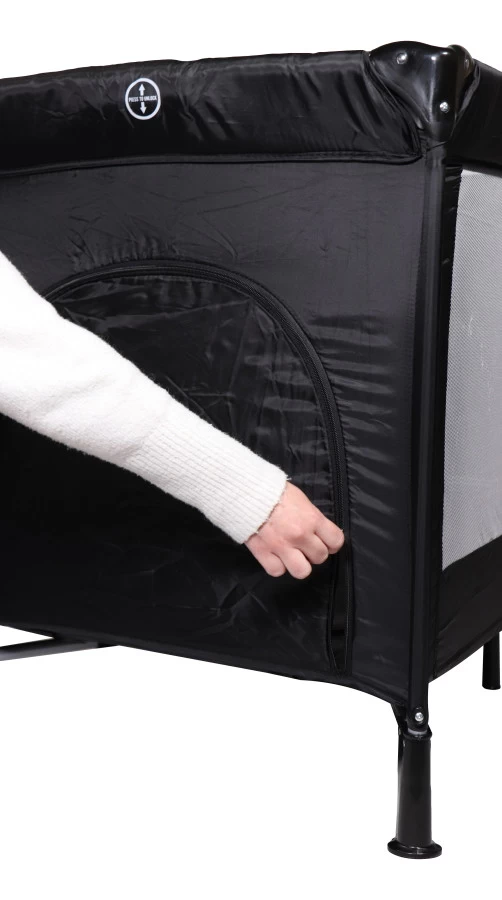 Ding Deluxe Black Campingbedje Incl. Bodemverhoger - Afbeelding 7