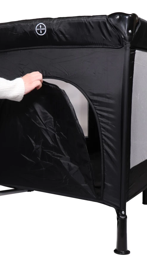 Ding Deluxe Black Campingbedje Incl. Bodemverhoger - Afbeelding 8