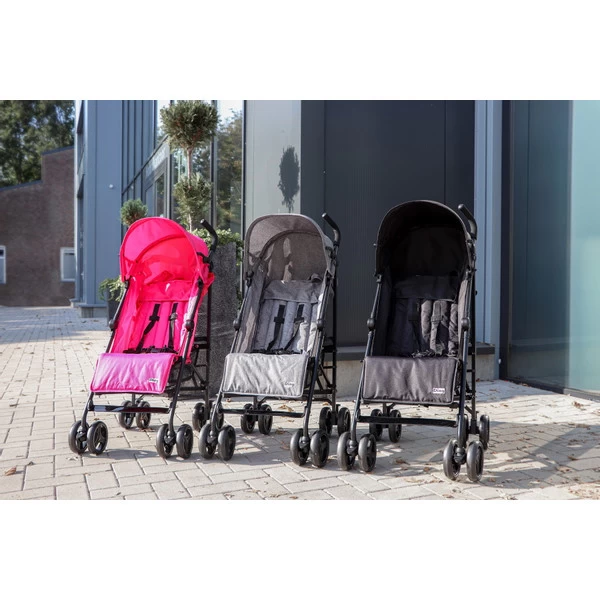Ding GoGo Black Multi Standen Buggy DI-161706 - Afbeelding 16