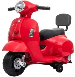 Eco Toys Red Elektrische Vespa Scooter H1