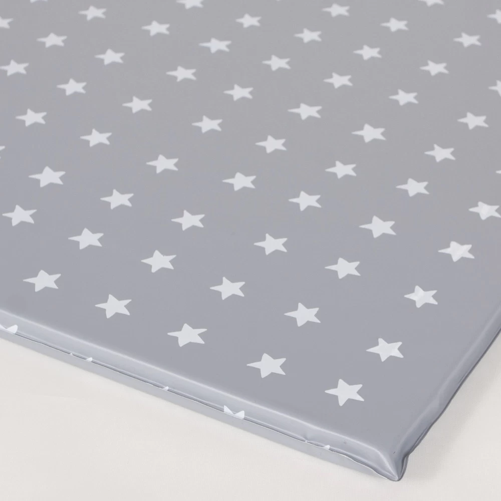 MamaLoes Grey/White Stars Boxdek W-388571
