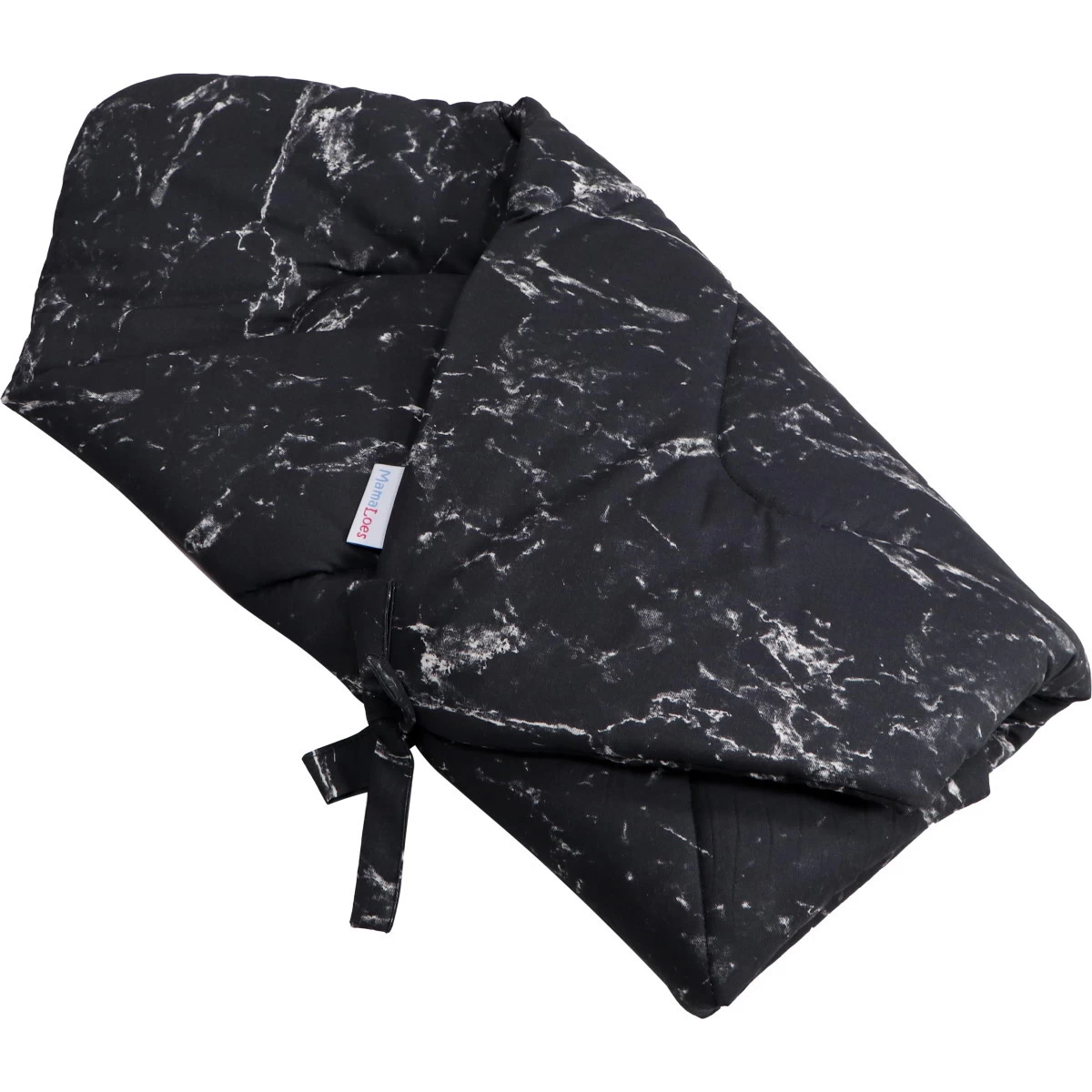 Mamaloes Marmer Zwart Wikkeldeken ML020703 - Afbeelding 2