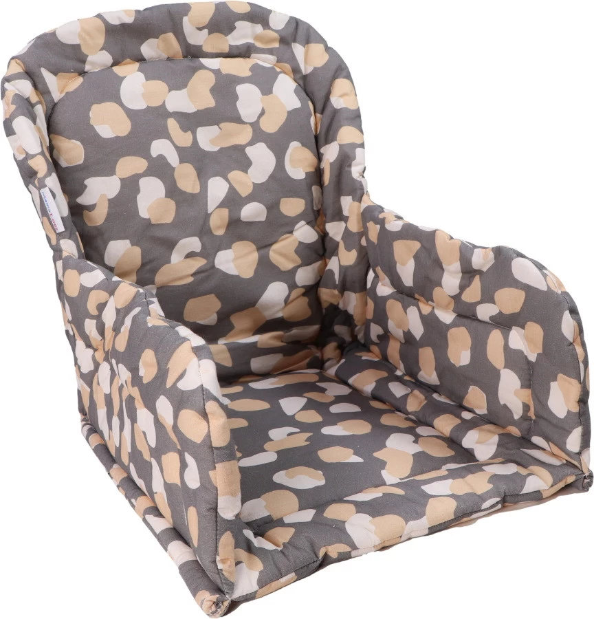 MamaLoes Panter Antraciet Stoelverkleiner ML7245
