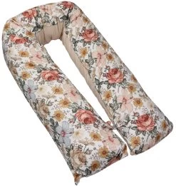 MamaLoes Vintage Bloemen Voedingskussen Met Lussen ML020417