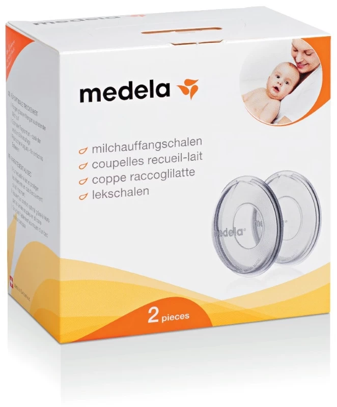 Medela Lekschalen 2 Stuks 008.0239 - Afbeelding 2