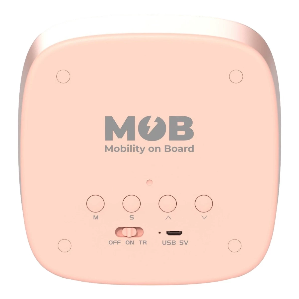 MOB Billy Roze Klok En Nachtlampje BILLY-PK-01 - Afbeelding 2