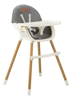 Momi Flovi Light Grey/White 2-in-1 Kinderstoel KRKA00020