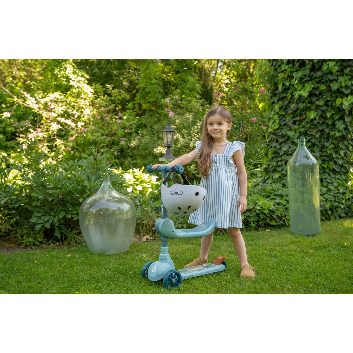 Momi Kiuru Pink 2-in-1 Step/Loopfiets HUBA00034 - Afbeelding 15