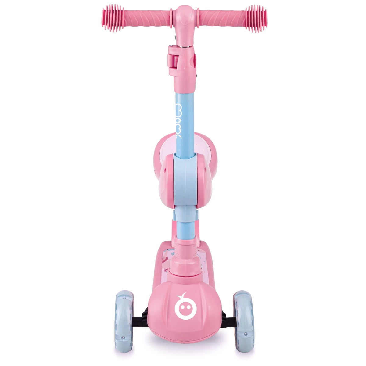 Momi Kiuru Pink 2-in-1 Step/Loopfiets HUBA00034 - Afbeelding 3