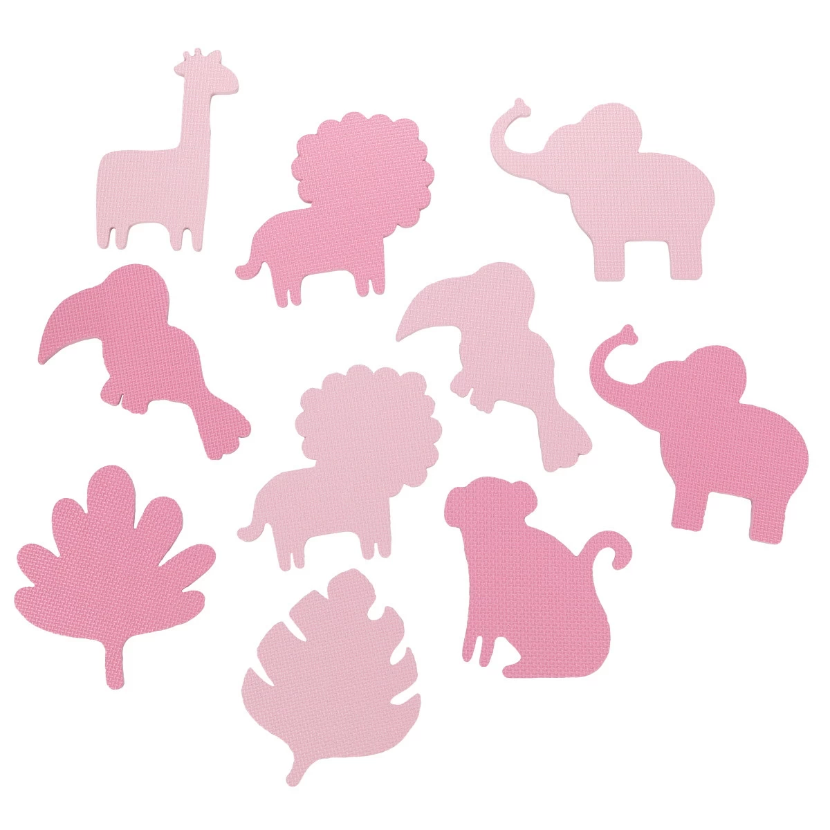 Momi Zawi Pink Schuimrubberen Puzzelmat Met Rand MAED00012 - Afbeelding 6