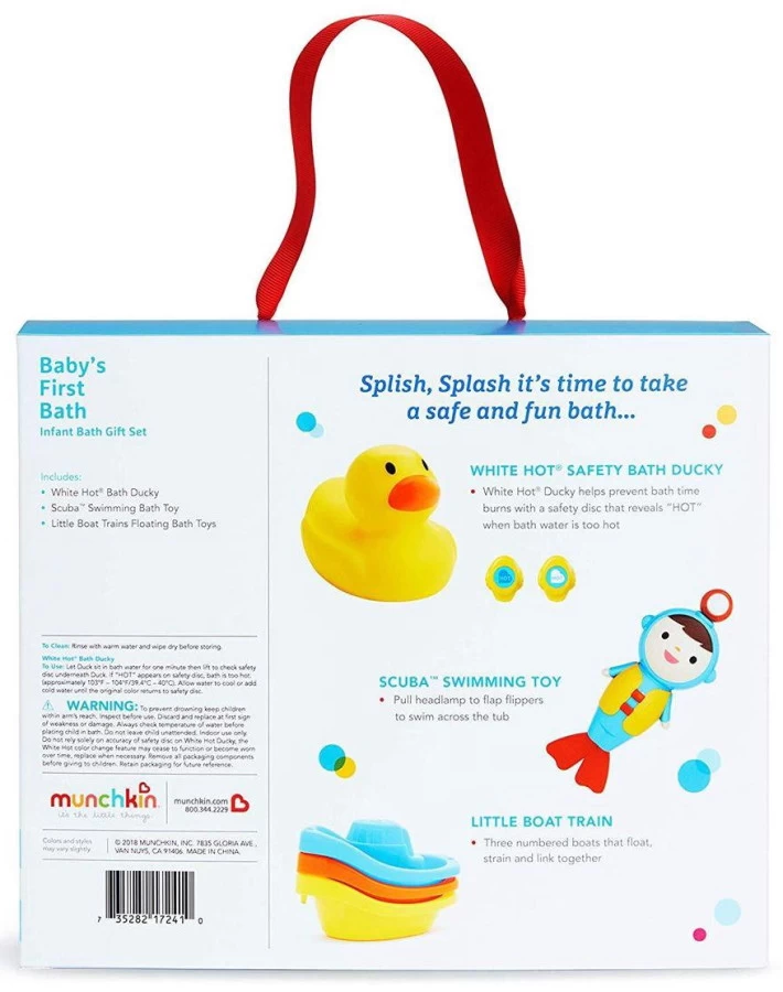 Munchkin Baby's First Badspeeltjes Giftset 051831 - Afbeelding 3
