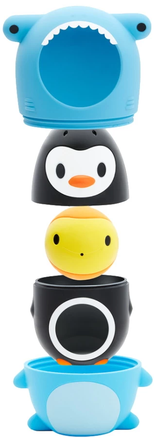 Munchkin Sharky & Pals 3 Stuks Badspeeltje 051847 - Afbeelding 4