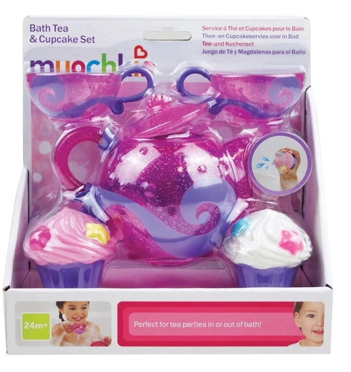 Munchkin Thee- En Cupcakeservies Badspeelgoed 011688 - Afbeelding 3