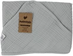 Petit Villain Hydrofiel Grijs Badcape