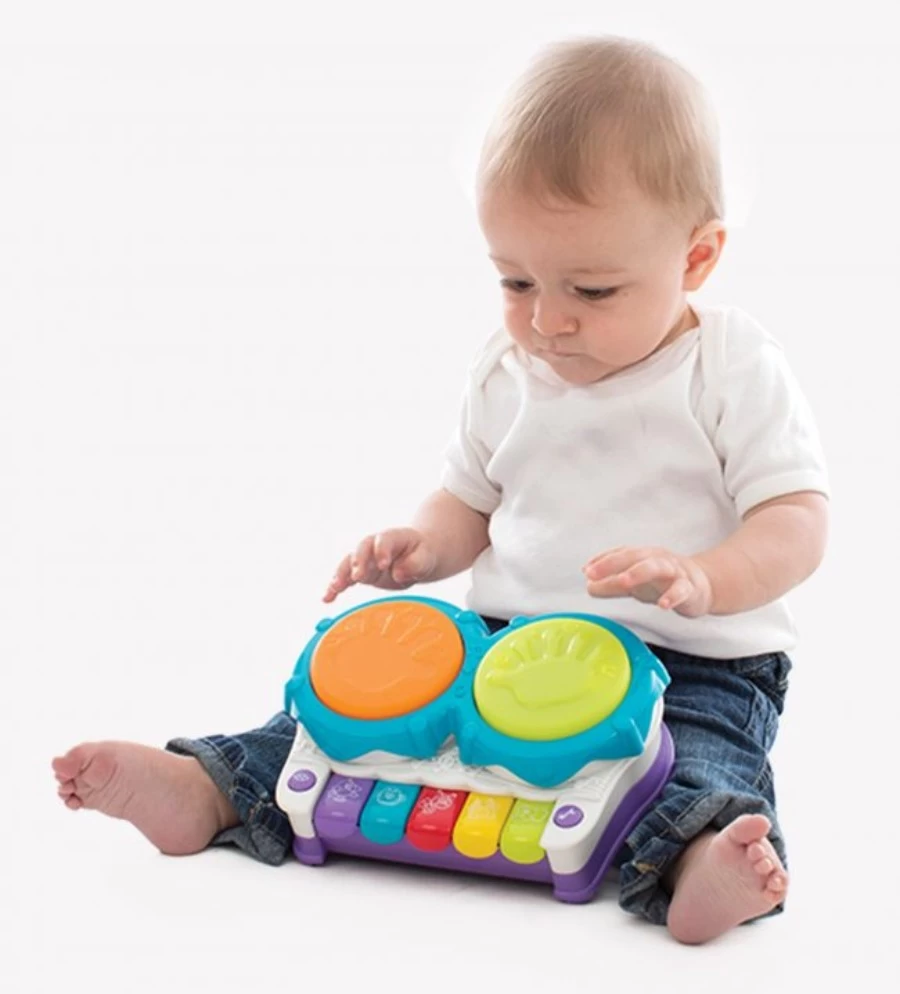 Playgro 2-in-1 Light Up Music Maker Activiteitenspeeltje P6384144 - Afbeelding 2