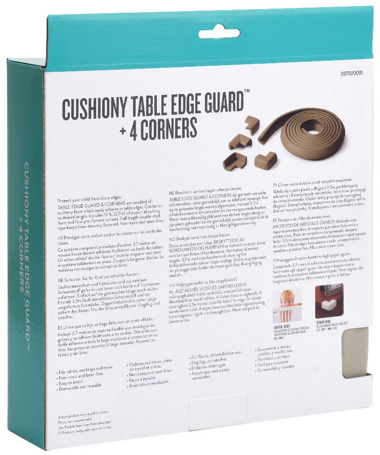 Prince Lionheart Impactabsorberend Schuimrubber Grijs + 4 Stuks Hoekbeschermers 0070 - Afbeelding 6