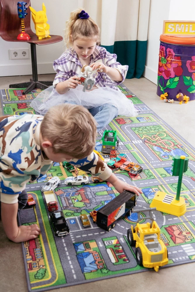 Rebel Roads City Life 95x200 Cm Speelmat RPCIWGA97095200T01 - Afbeelding 3