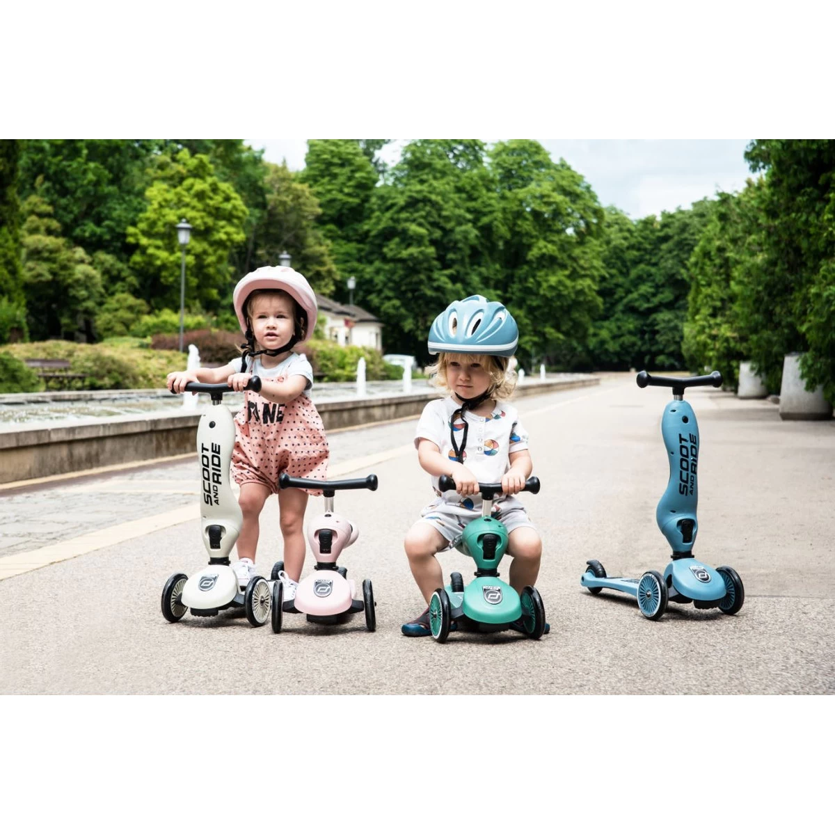 Scoot And Ride Rose Highwaykick 1 Step/Loopfiets SR-96270 - Afbeelding 6