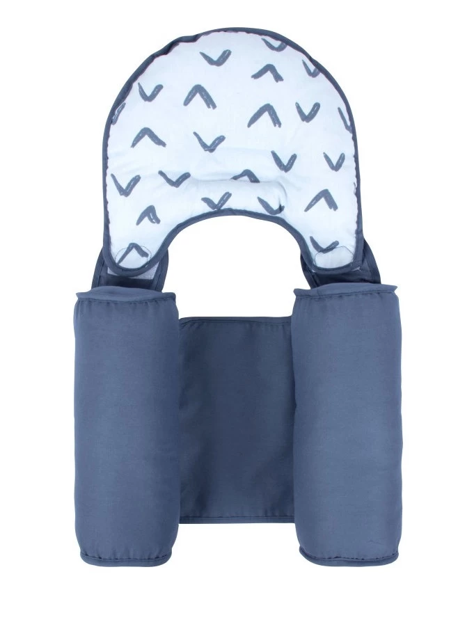 Sevibaby Blue Boomerang Steunkussen Met Hoofdkussentje 33-154