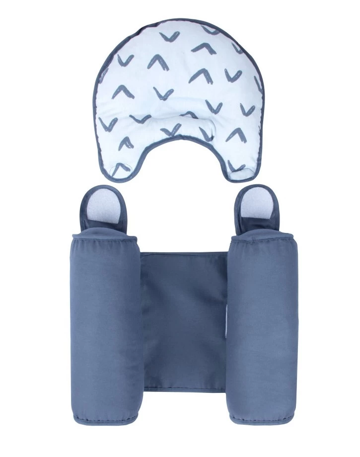 Sevibaby Blue Boomerang Steunkussen Met Hoofdkussentje 33-154 - Afbeelding 2