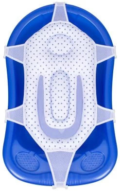 Sevibaby Dots Blauw Luxe Badhangmatje 689-7