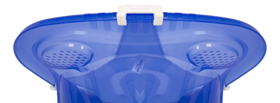 Sevibaby Dots Rood Luxe Badhangmatje 689-11 - Afbeelding 3