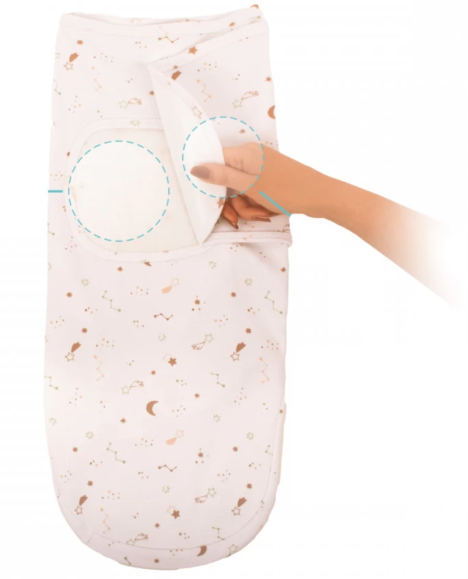 Sevibaby Galaxy Jersey Inbakerdoek 118-168 - Afbeelding 3