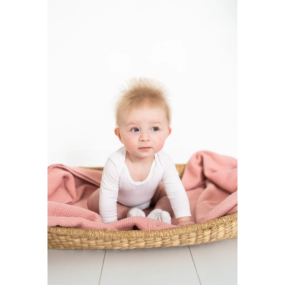 Briljant Pique Terra 100 X 150 Cm Zomer Ledikantdeken 131R - Afbeelding 4