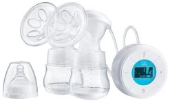 SisiBaby Naturell Dubbele Elektrische Borstkolf SBC-100D