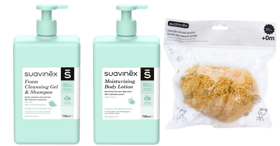 Suavinex 750ml Baby Bad Set SXSSET901747