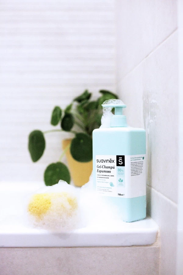 Suavinex Baby 750ml Foam Gel & Shampoo SXZCOS066884 - Afbeelding 2