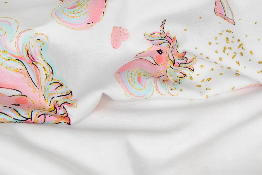 Babymatex Ines Unicorn XL 100x150 Cm Ledikantdeken TO0100_36 - Afbeelding 2