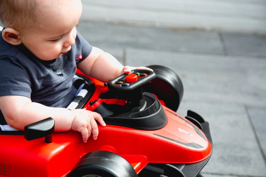 Tryco F1 Racer Black 2-in-1 Loopstoel En Loopwagen TR-362703 - Afbeelding 12