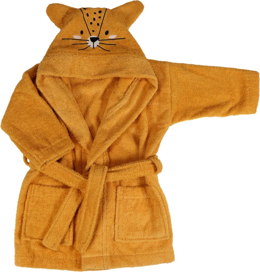 Blush & Blossom Leopard Lenny 1-2jr Badstof Badjas TR-BB4202