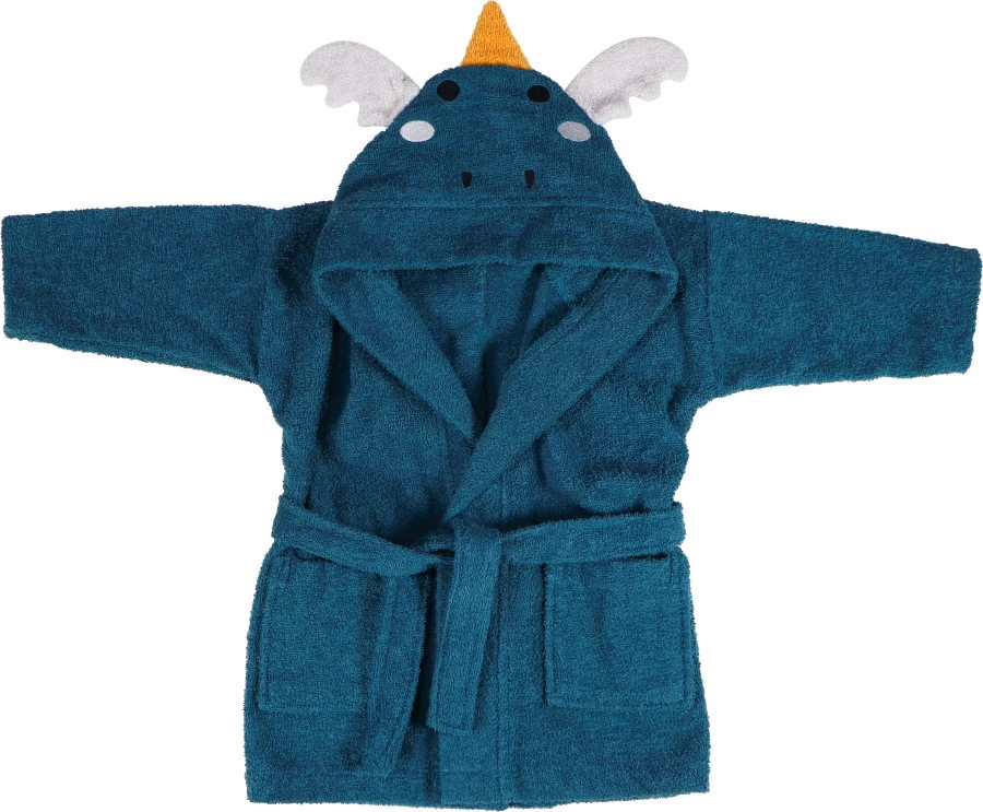 Blush & Blossom Dragon Diego 0-1jr Badstof Badjas TR-BB4206 - Afbeelding 2