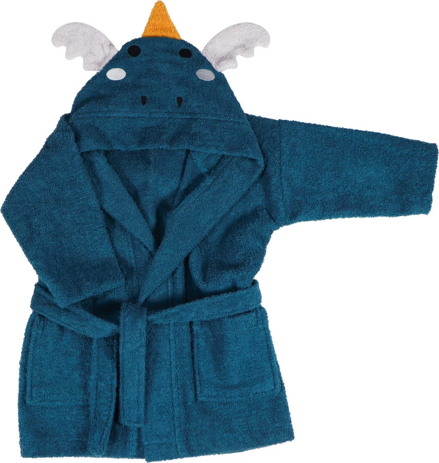 Blush & Blossom Dragon Diego 1-2jr Badstof Badjas TR-BB4207