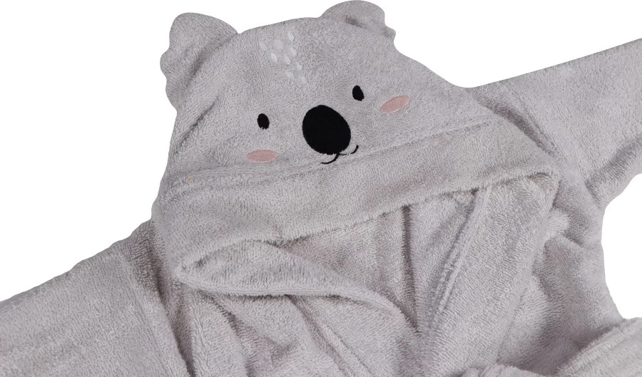 Blush & Blossom Koala Kyle 0-1jr Badstof Badjas TR-BB4211 - Afbeelding 4