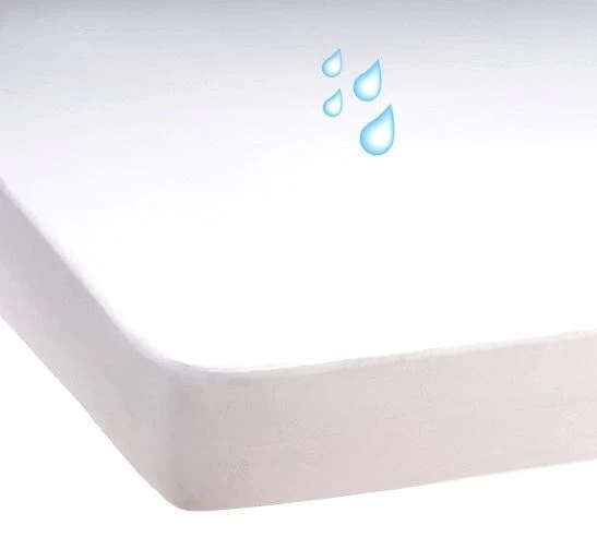 Briljant Molton Waterdicht 60x120 Ledikant Hoeslaken/Matrasbeschermer - Afbeelding 2