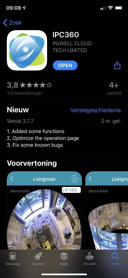 Brion Vega Babyfoon Met Wifi BV6000 - Afbeelding 4