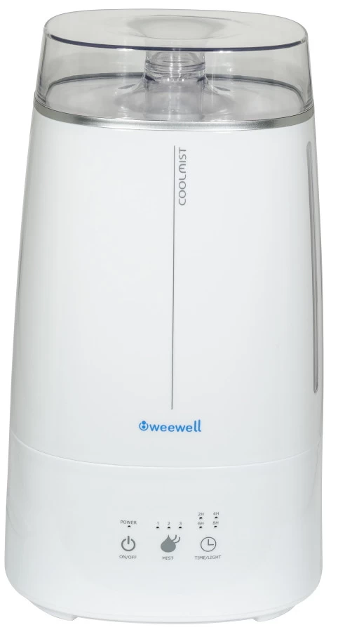 Weewell Ultrasonik Cool Mist Grijs Luchtbevochtiger WHC650