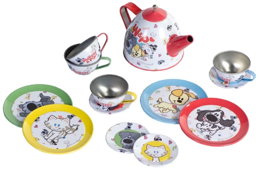 Woezel & Pip Tinnen Theeservies 2001117