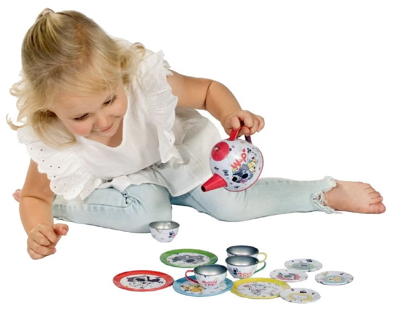 Woezel & Pip Tinnen Theeservies 2001117 - Afbeelding 4