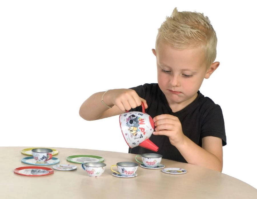 Woezel & Pip Tinnen Theeservies 2001117 - Afbeelding 5