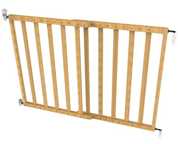 Noma Naturel Houten Uitschuifbaar Traphek/Veiligheidshek 93729