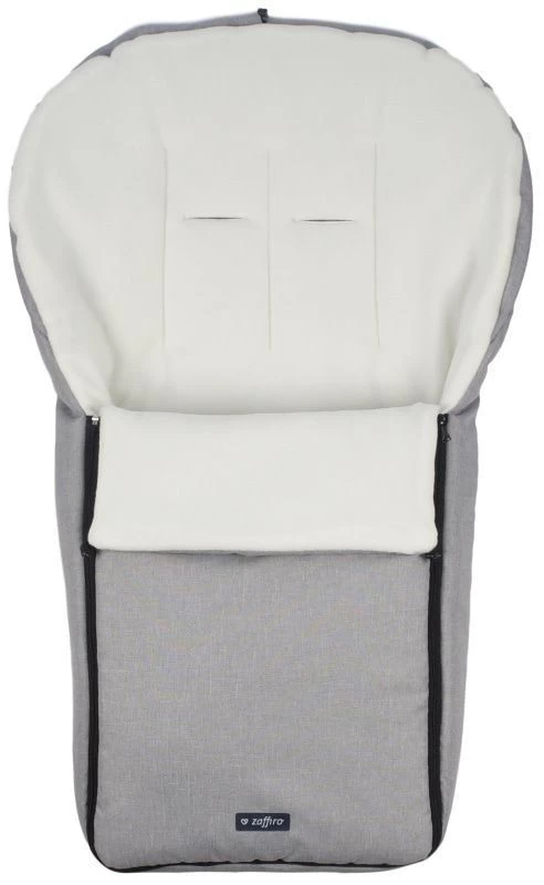 Zaffiro Melange Grijs Wit Universele Afritsbare Voetenzak S13