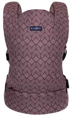 Zaffiro City Geo Burgund Ergonomische Draagzak 8258