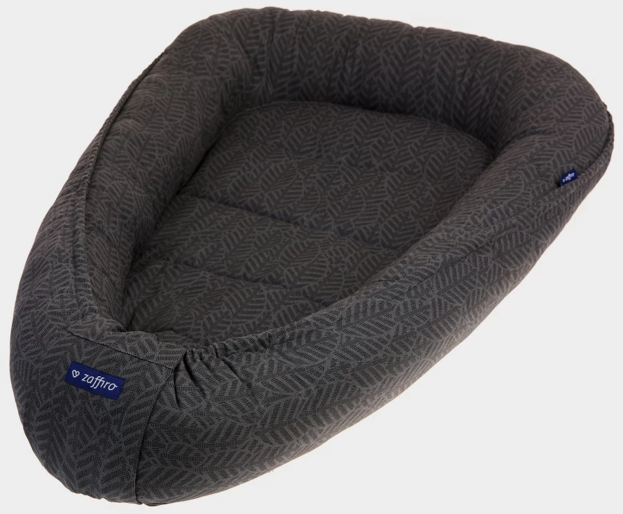 Zaffiro Graphite Leaves Babynest 0985 - Afbeelding 2